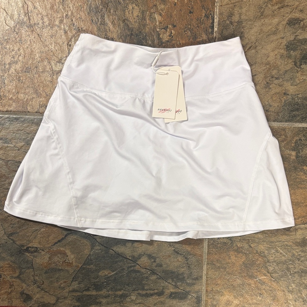 Athletic White Women's Skort - Brand Unspecified